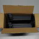 Plate Stands for Display - Plastic Easel Stand Plate Holder Display Stand Picture Frame Stand for Pictures | Photo|Decorative Plate |Dish | Tabletop Art - 6 inch-Black