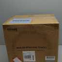 9x3.50-4 Flat Free Lawn Mower Tire and Wheel, Smooth Tread Tire for Zero Turn Mowers, Bearing Bore 3/4" & 5/8", Centered Hub Length 3.5"-4"-4.5"-5", 2 PCS