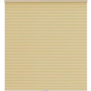 LazBlinds Cordless Cellular Shades, Blackout Privacy Honeycomb Shades for Home, Thermal Insulation Noise Reduction Blinds for Windows, 22'' W x 64'' H, Yellowish-Brown