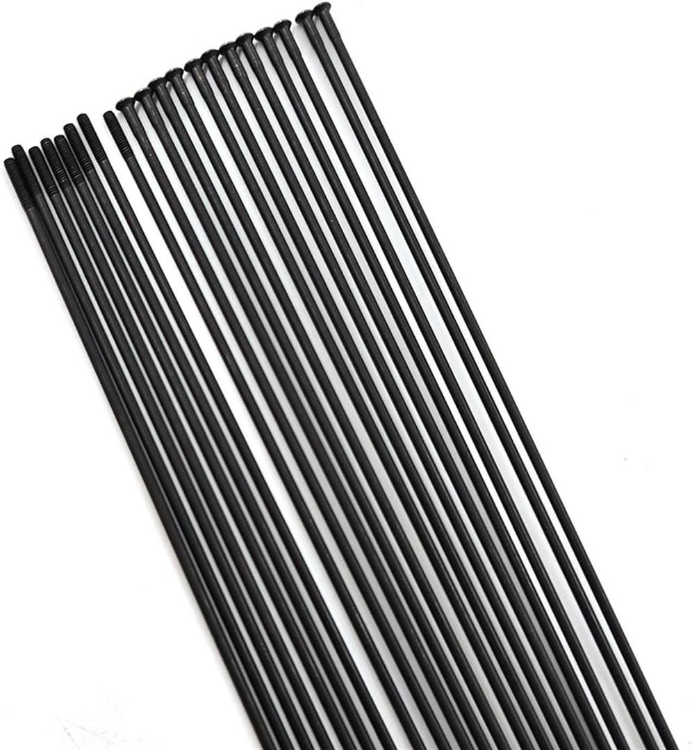 12Pcs Pillar PSR 14 Round Head Ray Road Bike Spokes 14G 2.0mm Straight Pull Stainless Steel 100-306mm Length Mountain Bike Spoke Parts Cycling