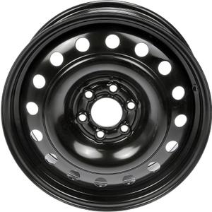 Dorman 939-185 17 x 6.5 In. Steel Wheel Compatible with Select Models, Black