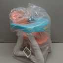 JC Toys - Doll High Chair | Fits Dolls up to 17" | Easy to Clean | Simple Assembly | 7 Piece Play Set| Ages 2+, Pink/Blue