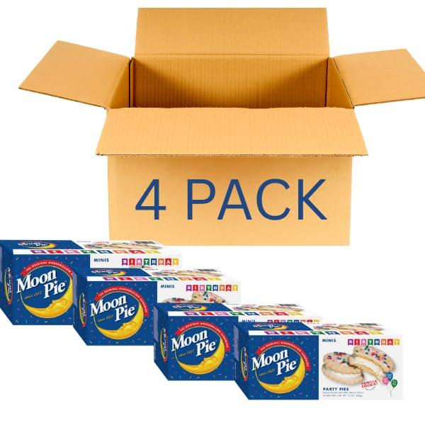 MoonPie Mini Party Pies 10 count, 4 Pack (EXP 09/08/26)