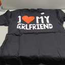 I Love My Girlfriend Shirt I Heart Girlfriend Love My GF T-Shirt XL