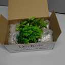 Der Rose 4 Pack Mini Artificial Plants Indoor in Pots Mixed Fake Plants Greenery Set for Bathroom Decor Shelf Counter Styling Office Desk Farmhouse Room Decor