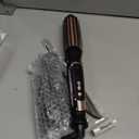 Heated Round Brush 1 1/2 Inch Curling Brush,Volumizing Thermal Brush 1.5 Inch Ceramic Tourmaline Heated Hot Ionic Iron, Curling Wand Hair Styler Tool (Rose Gold, 1.5 inch)