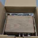 Sangean WR-16SE AM/FM/Bluetooth/Aux-in/USB Phone Charging 45th Anniversary Special Edition Wooden Cabinet Radio (Dark Walnut with Rose Gold)