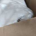 I AM Natural Talalay Latex Medium Support Bed Pillow for Sleeping, Removable and Breathable 100% Cotton Cover, White, Standard