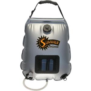 Advanced Elements - Summer Shower/Solar Shower - Different Capacity - Shower Head - Reflective Mirror - Fill Valve - Black or Silver