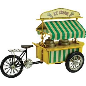 Upper Deck Ice Cream Cart Bank Toy, 12-Inch
