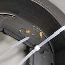 1.5 Inch Garden Edging Border 100FT, Plastic Edging for Landscaping with 120pcs Spikes