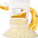 TRINIDa Beeswax Pellets 2LB(32 oz), 100% Organic White Bees Wax for DIY Candles, Beeswax for Candle Making, Skin, Body, Face, and Hair Care, Lotions, DIY Creams, Lip Balm and Soap Making Supplies