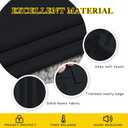 NICETOWN Black Out Curtains for Bedroom 84 inches Long - Light Reducing Thermal Insulated Solid Grommet Curtains/Panels/Drapes for Living Room (Set of 2, W52 x L84)
