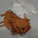 Blueweenly 24 Sets Christmas Beaded Ornament Kit for Kids Winter Crafts with Beads Felt Santa Claus Reindeer Elf Ornament Christmas DIY Craft Art Set for Xmas Table Mantle Party Favors Decoration