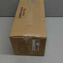 Estmoon 5 Pack Matte Black Door Handles Interior Door Knobs, Home Improvement Keyless Privacy Door Lock, Heavy Duty Zinc Alloy 2.07 lb Door Leverset for Bedrooms Bathrooms