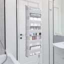 ULG 2 Pack 5-tier Over the Door Organizer Light Gray