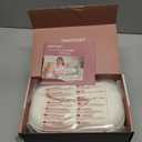 Momcozy M5 Smart APP Controlled Wearable Breast Pump, Hands-Free Wireless Electric Pump, 3 Modes 9 Suction Levels, BPA-Free, Portable Lightweight, 24mm Flange, 2-Pack Cozy Red