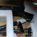 Electric Scooter with 430W Peak Motor for Adults, 10" Shock Absorbing Tires, Up to 17-Mile Range & 19MPH Speed Portable Folding Commuting E Scooter with Dual Breaking System, Seat Optional