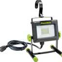 PowerSmith PWLS020H 2000 Lumen Portable LED Work Light with Metal Stand and Sealed Power Switch
