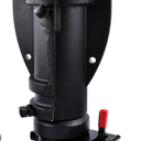 C5G1216, 12"-16" Adjustable Cushioned 5th Wheel to Gooseneck Adapter, Fifth Wheel to Gooseneck, Towing Capacity 20000 Lbs, Without Safty Chain GELUOXI