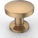 Asidrama 10 Pack Champagne Bronze Kitchen Cabinet Knobs Dresser Knob Drawer Knobs Cabinet Hardware Zinc Knob for Dresser Drawers