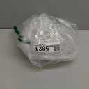 LIBERECOO Clear Small Round Fitted Vinyl Tablecloth for 22-26" Diameter Tables - Heavy Duty Elasticized Table Cover Elastic Edged Plastic Table Cloth Protector