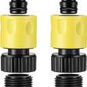 Pressure Washer Hose Adapter Kit Compatible with Karcher K1K5 & G220G4000 Series, Quick Connect Garden Water Hose Adapter Fitting for Pressure Washers