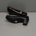 Clarks Women's Rosalyn Belle Dress Pump (6, Black Leather)