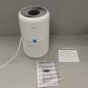 LEVOIT Air Purifier for Home Allergies Pet Hair in Bedroom, Covers Up to 1073 ft by 56W High Torque Motor, AHAM VERIFIDE, 3-in-1 Filter with HEPA Sleep Mode, Remove Dust Smoke Odor, Core300-P, White