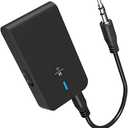 OiDiPi Bluetooth 5.3 Transmitter Receiver for TV and Wireless Headphones, 2in1 Bluetooth Adapter, Wireless Transmitter for TV, PC, MP3, Gym, Airplane Use with Any 3.5 mm Audio Jack…