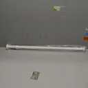 Ivilon Tension Curtain Rod - Spring Tension Rod for Windows or Shower, 36 to 54 Inch. Ivory