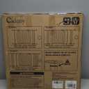 29"-51" Baby Gate for Stairs, Auto Close Stroller Friendly Dog Gate Indoor for Doorways, Pressure Mounted Baby Gate, Easy Walk Through Gate for Children & Pets, White (29-51"Wide, 28"Tall)