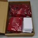 8 Pcs Velvet Christmas DIY Cabinet Ribbons Bows Large Christmas Door Ribbon Cabinet Bows with 20 Meter Velvet Ribbons for DIY Xmas Kitchen Cabinets Decor Gift Wrapping Decorations(Red)