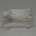 50Pcs Gold Stainless Steel Dinner Forks 8 Inch, Cutlery Forks, Metal Forks for Home, Restaurant, Kitchen, Dishwasher Safe Suitable for Salad, Dessert, Beef Steak, Spaghetti, Mirror Polished