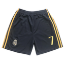 Madrid Ronaldo #7 Special Gold Black Dragon Edition Football Soccer Kids Jersey Shorts Youth Sizes, Black, XL
