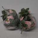 TELDRASSIL 4Pcs(26 FT) Artificial Rose Vine Fake Flower Garland Fake Silk Rose Hanging Vine for Wedding Party Background Arch Garden Background Decoration (Pink)