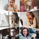 MEETSUN 3-Pack Blue Light Blocking Glasses, Anti Eye Strain Headache (Sleep Better), Computer Glasses UV400 Lens (Black + Brown Gradient + Coffee)