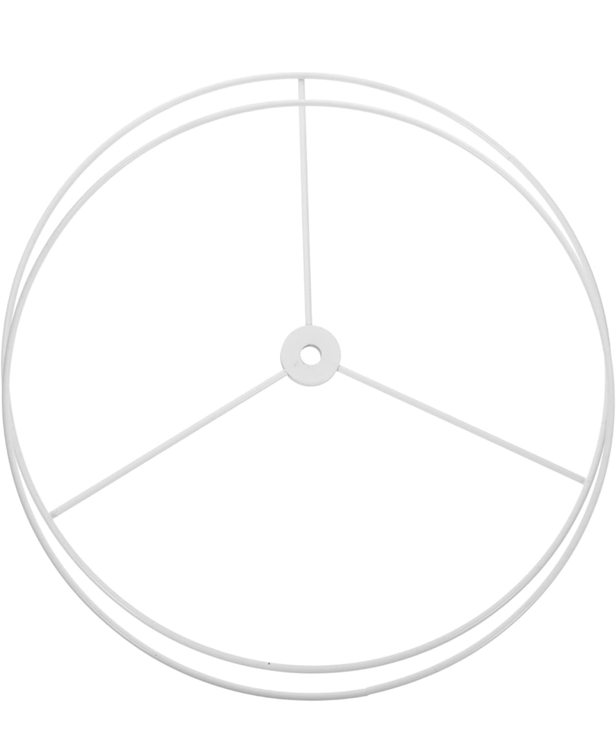 BESTOYARD DIY Pendant Light Frame for E27 Bulbs Iron Hanging Lamp Bracket Adjustable Design Round and Square Shapes for Home Decor and Ceiling Lighting