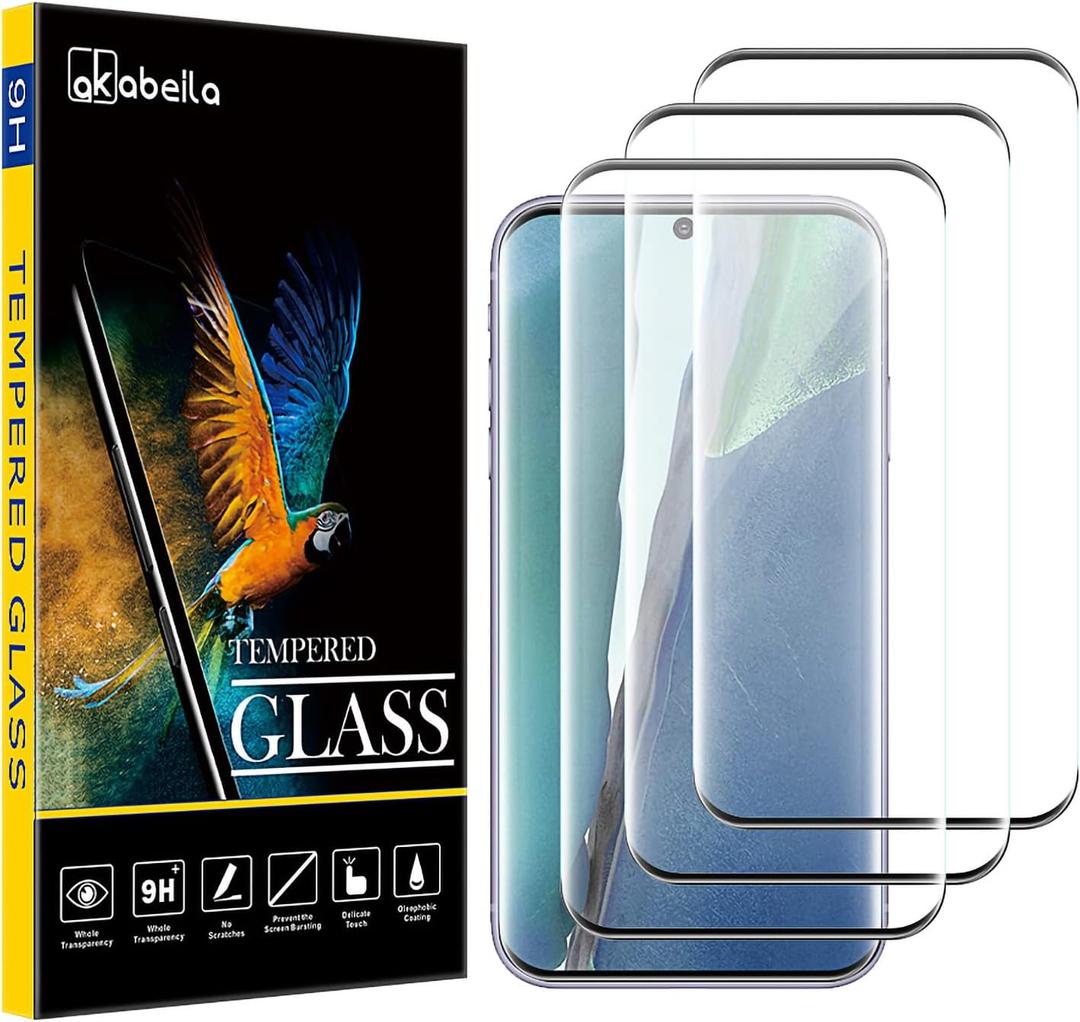 [3 Pack Screen Protector for Motorola Moto Edge 40 Pro(5G) HD Tempered Glass Protective Film 9H Hardness Case Friendly Easy Installation Anti Scratch Bubble Free, Black