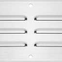 Stanbroil Stainless Steel Venting Panel for Grill Accessory, 15" by 4-1/2"