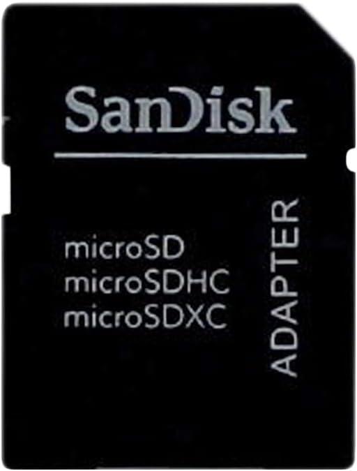SanDisk MicroSD to SD Memory Card Adapter , Black 