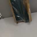 5.92ft 19inch Giant Honeycomb Paper Christmas Trees Dark Green Extra Large 3D Honeycomb Christmas Trees Glitter Edge Magnetic Folding Xmas Paper Accordion for Home Mantel Holiday Party Decor