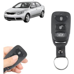Replacement Keyless Entry Remote Car Key Fob 4-Button FSK Car for Kia Forte 2010-2013 Compatible with PINHA-T008 315MHz Smart Proximity Key for OEM Part 95430-1M100 Secure Wireless Remote