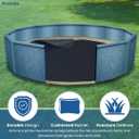 Poolzilla Liner Pad 21' Round, Strong Durable Puncture Resistant Floor Mat, Protects The Bottom of The Aboveground Pool