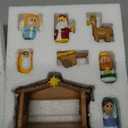 JOYIN 13 PCS Christmas Little Nativity Playset, Reenact Miniature Toys Nativity Set, Christmas Manger Scene for Kids, Present, Xmas Decorations