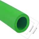 uxcell Foam Tubing for Handle Grip Support, 22mm ID 32mm OD 1m Length Green