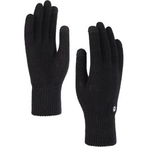 Timberland men's Magic Glove With Touchscreen Technology (One Size, Black)