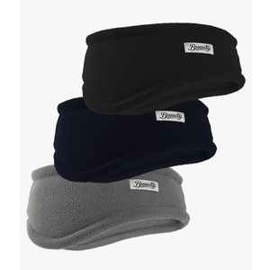 Buauty 3 Pcs Ear Warmer Muffs Headbands for Men Women, Winter Earmuffs Ear Covers for Cold Weather Running Cycling