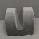 Knee Replacement Pillow for Recovery - Leg Elevation Pillow with Firm Foam for Post-Surgery Sleeping, Hip & Ankle Pain Relief & Swelling Reduction, Includes Washable Velvet Cover (Grey)