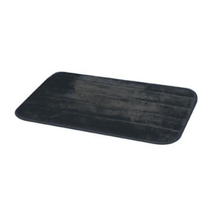 OekoTex Bath Rug 16 x 24 In Black